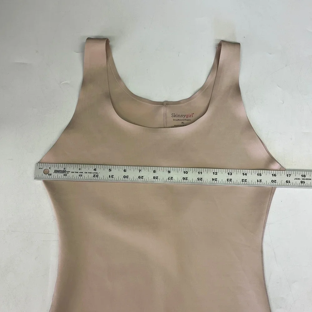 Skinnygirl Smoothers & Shapers Nude‎ Camisole and High Waist Brief Set Size XL